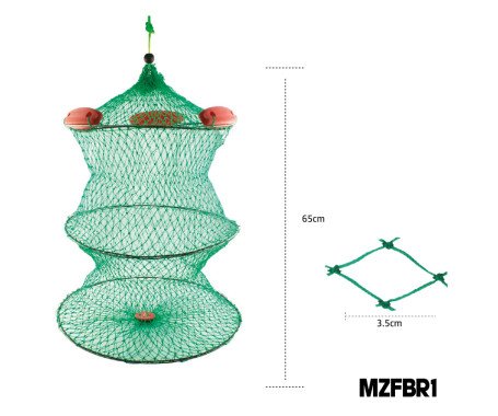 AQUA MARINE - Nylon Fishing Basket (65cm)